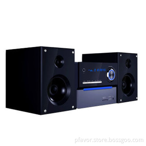 30W 2-channel DVD Micro Hi-Fi Component System, Modern Design with USB, Bluetooth Optional